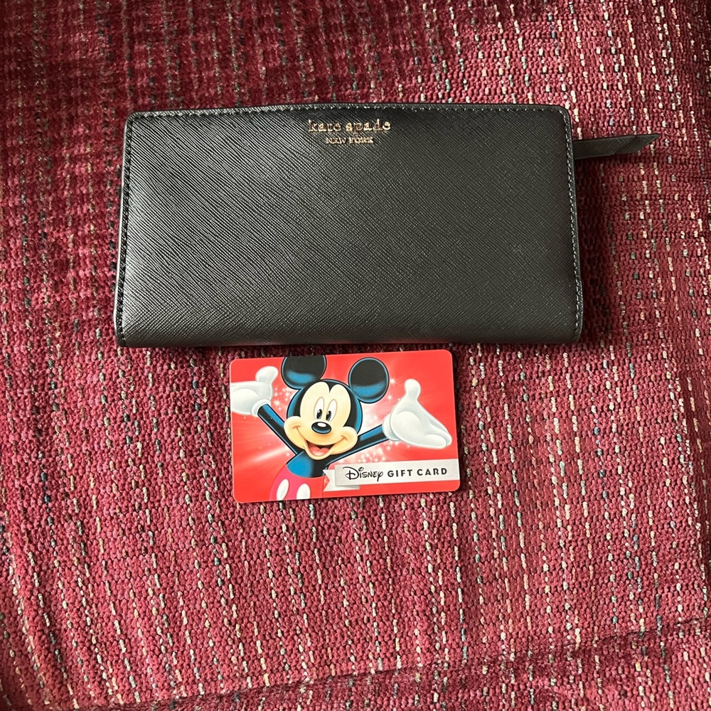 Kate Spade Black Wallet